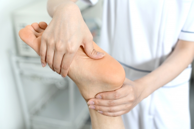 外反母趾の施術